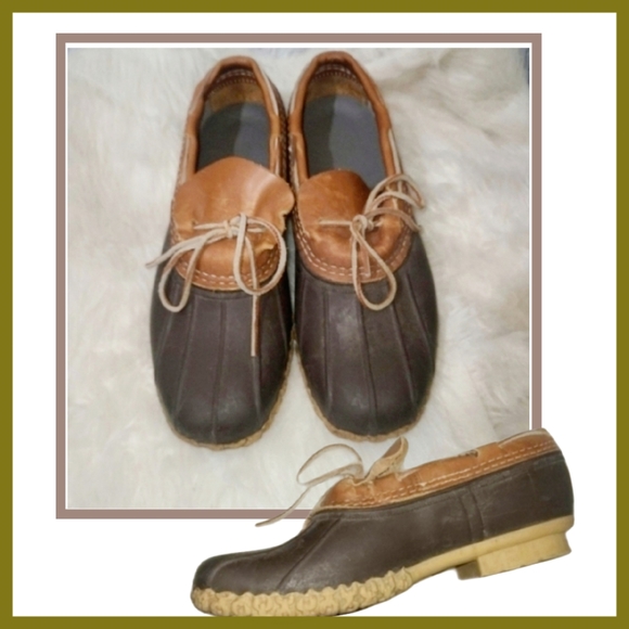 L.L. Bean Other - L.L. Bean Boots Rubber Moccasin Rain Boot